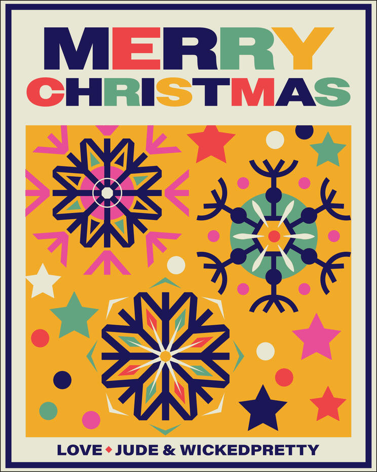 Merry Christmas and happy, hopeful holidays! ❤️🎄✨ Jude &amp; WickedPretty