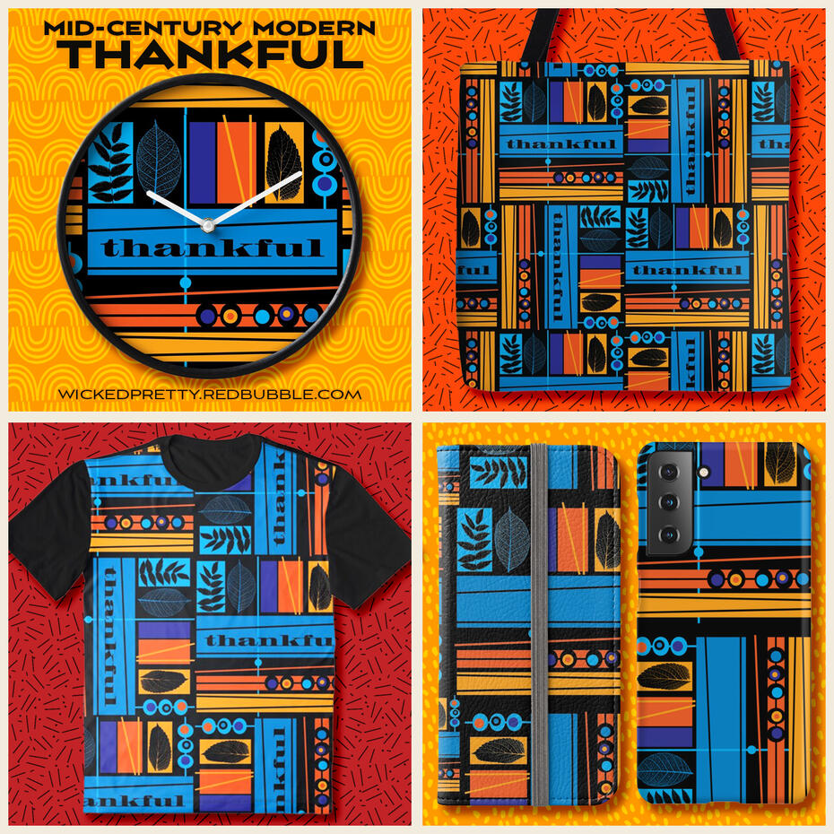 Mid-Century Modern Thankful