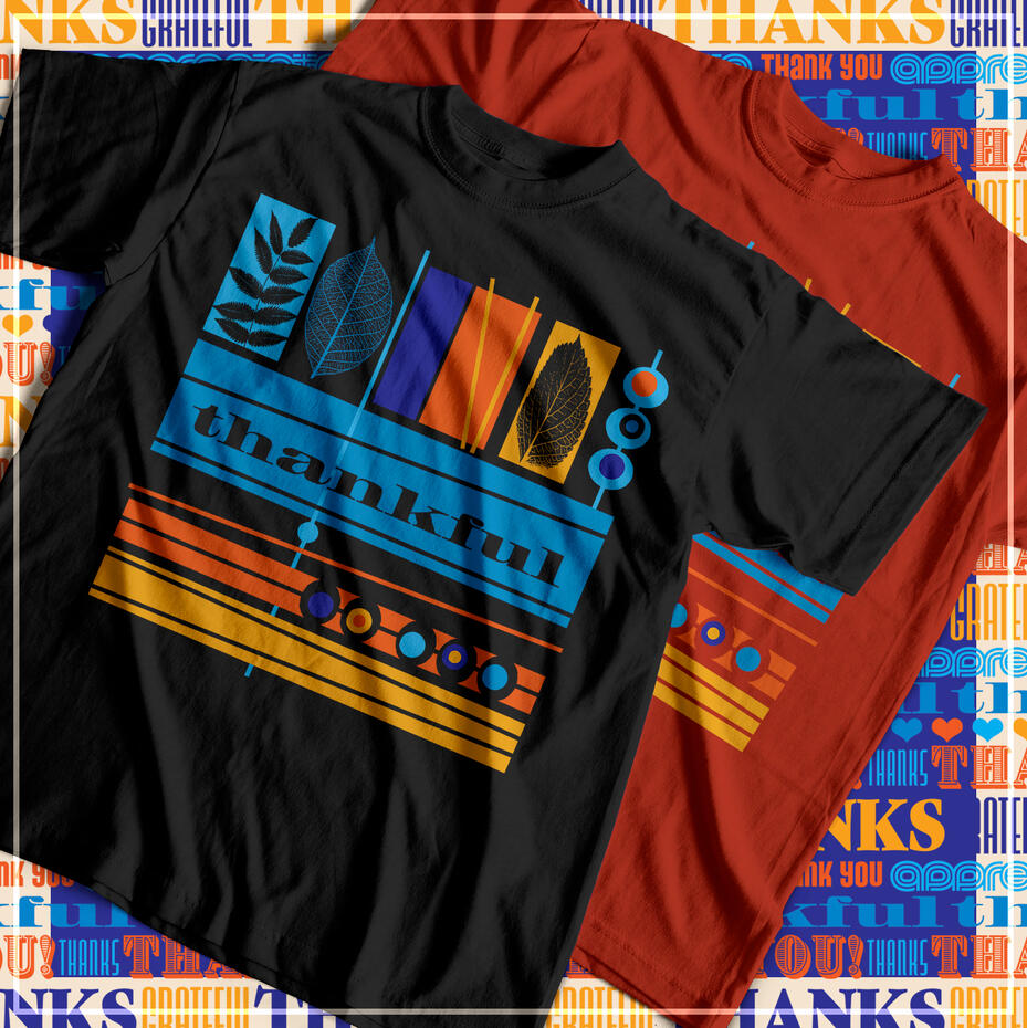 Mid-Century Modern Thankful