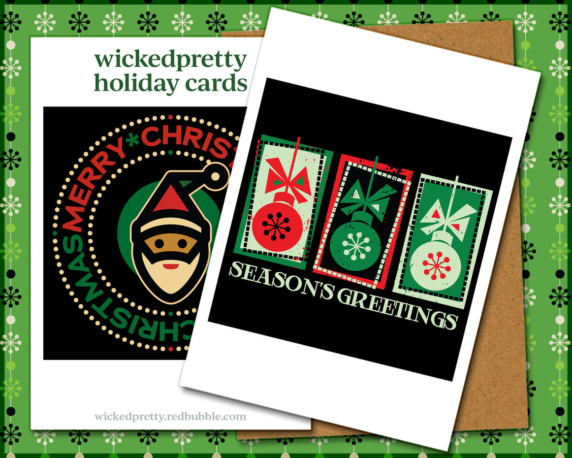 WickedPretty Holiday Cards