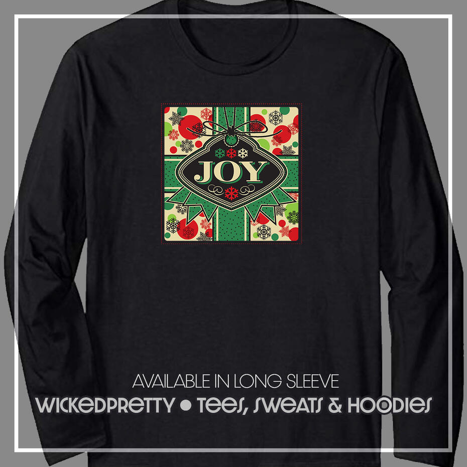 Christmas Gift of Joy Holiday Long Sleeve T-Shirt