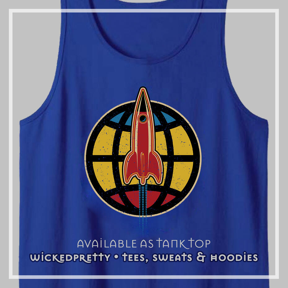 Rocket World Tank Top