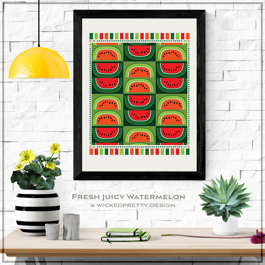 Fresh Juicy Watermelon