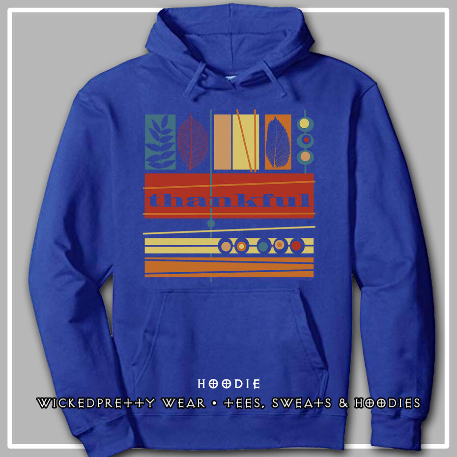Beautiful Graphic &quot;Thankful&quot; Hoodie