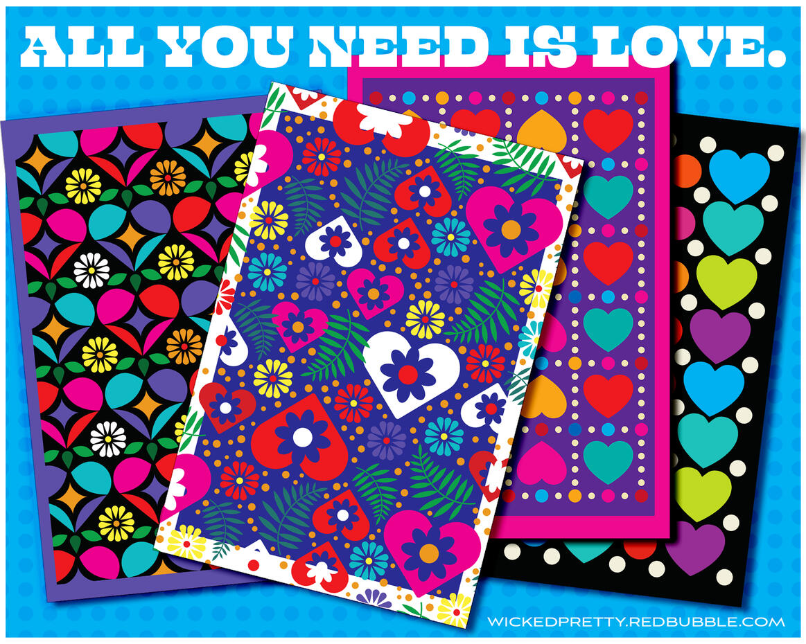 WickedPretty Valentine Greeting Cards 💘🏹❤️