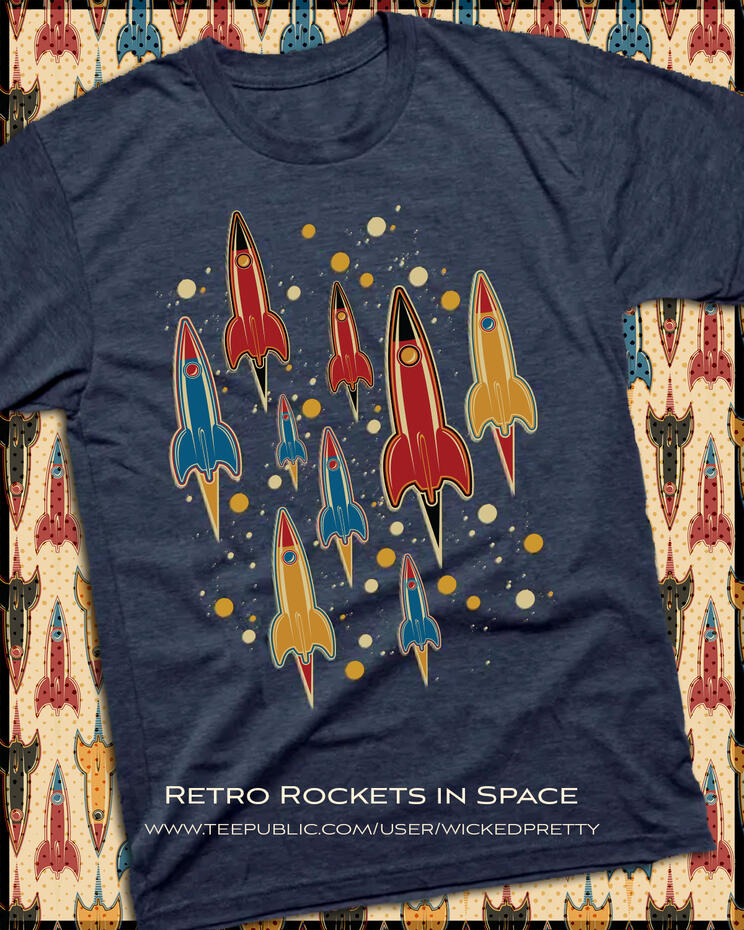 Retro Rockets in Space