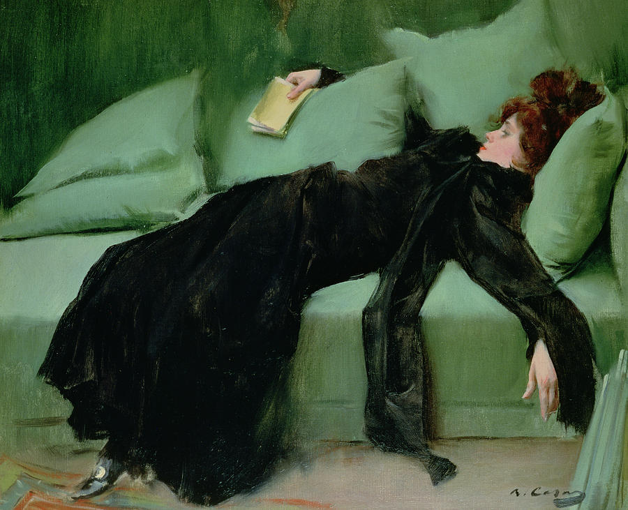 After The Ball (Young Decadent), 1895 by Ramon Casas I Carbo&#39;