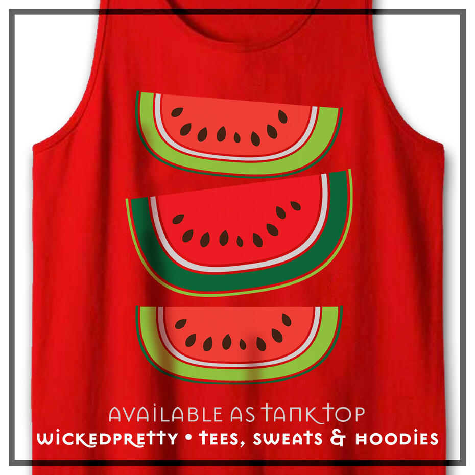 Fresh, Juicy Watermelon Tank Top