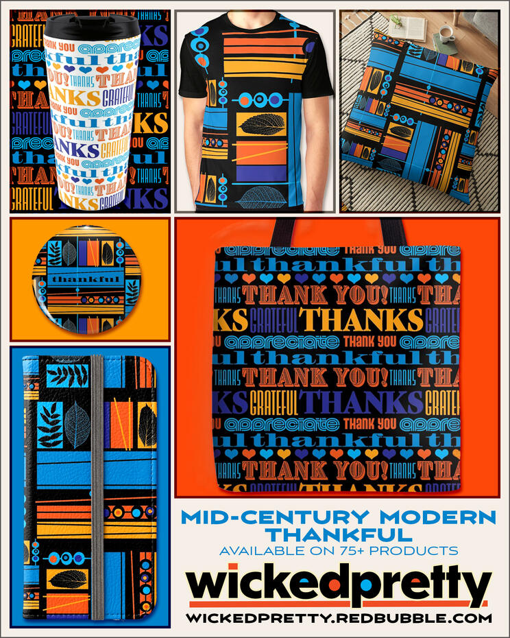 Mid-Century Modern Thankful