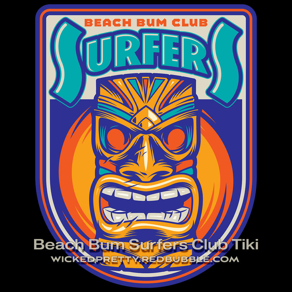 Beach Bum Surfers Club Tiki