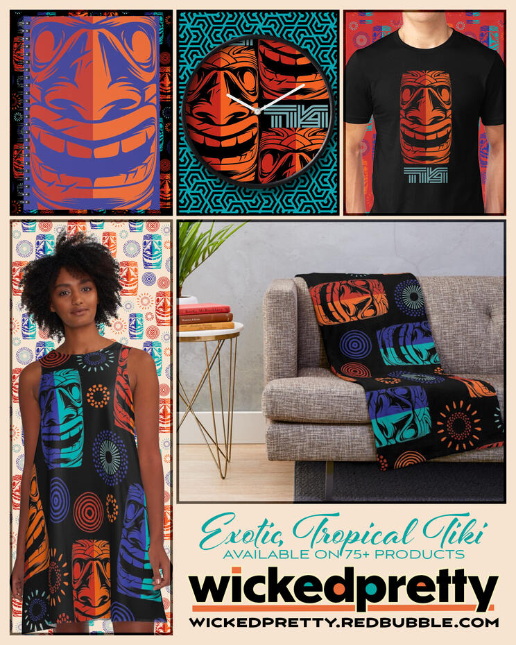 Exotic Tropical Tiki