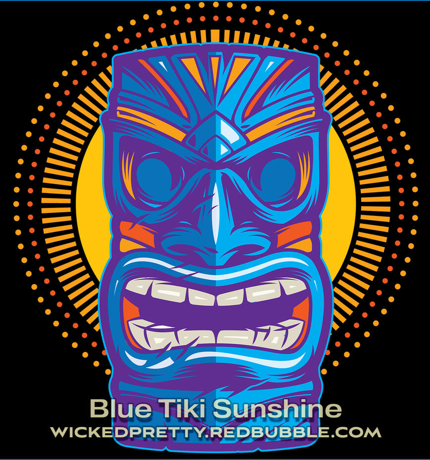 Blue Tiki Sunshine