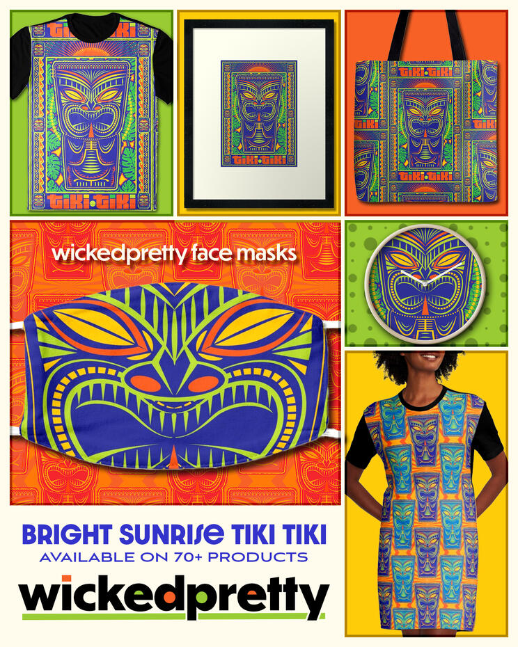 Bright Sunrise Tiki Tiki