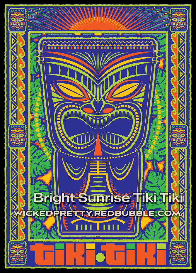 Bright Sunrise Tiki Tiki