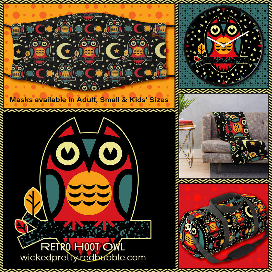 Retro Hoot Owl
