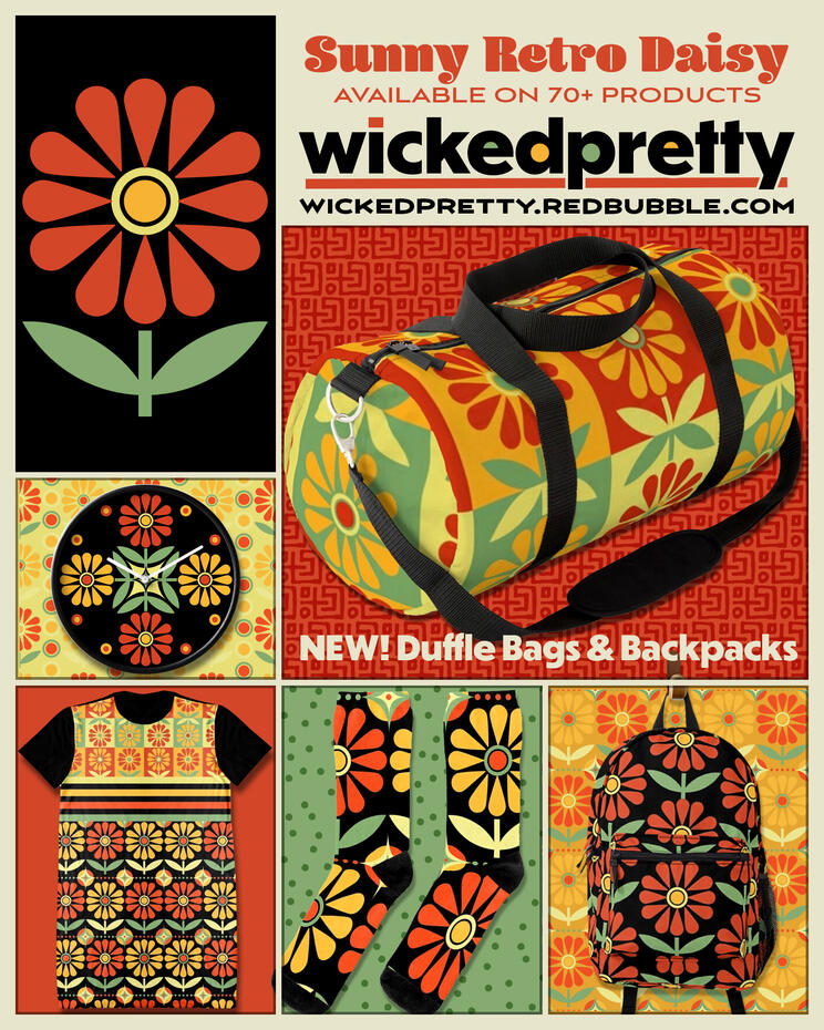 Sunny Retro Daisy