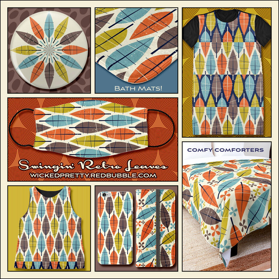 Swingin&#39; Retro Leaves