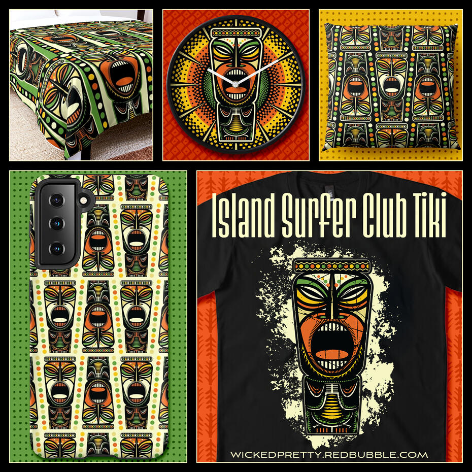 Island Surfer Club Tiki