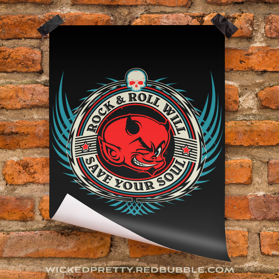 Rock &amp; Roll Will Save Your Soul (poster)