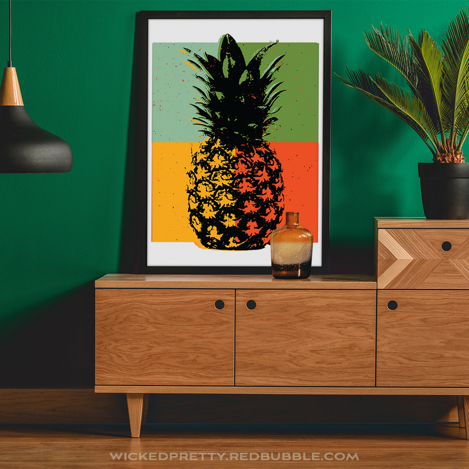 Fresh Tropical Pineapple