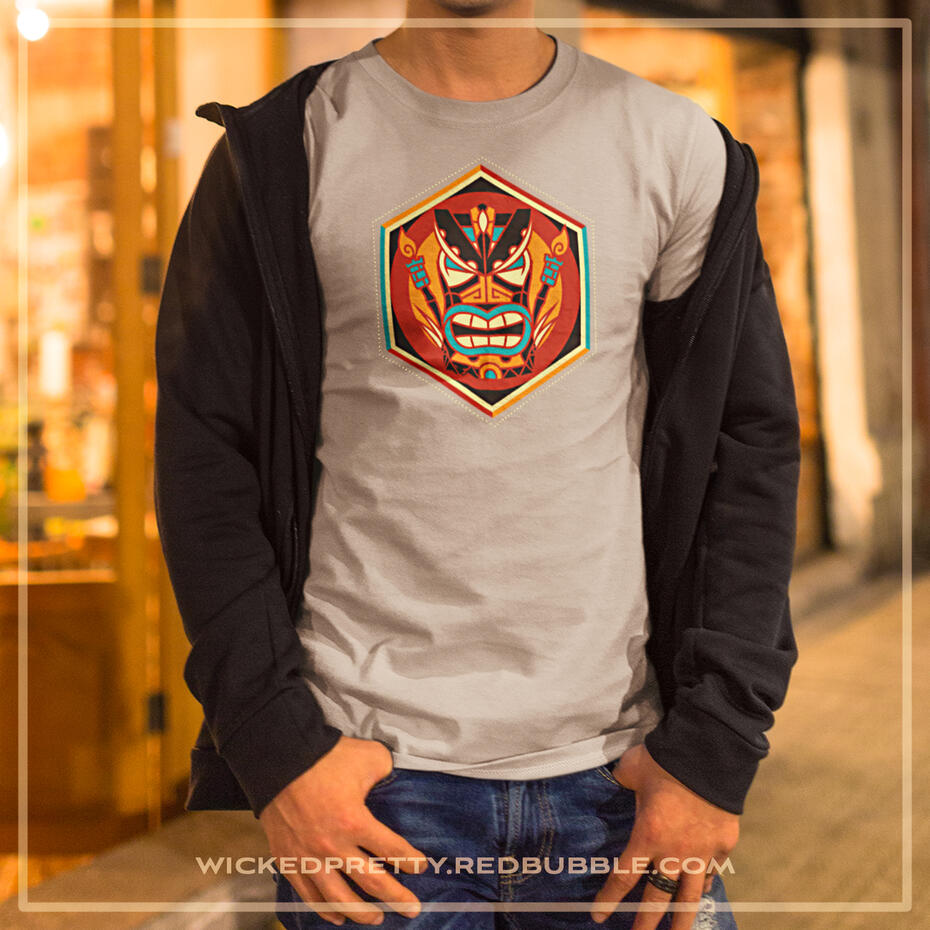 Fierce, Bold Tropical Tiki