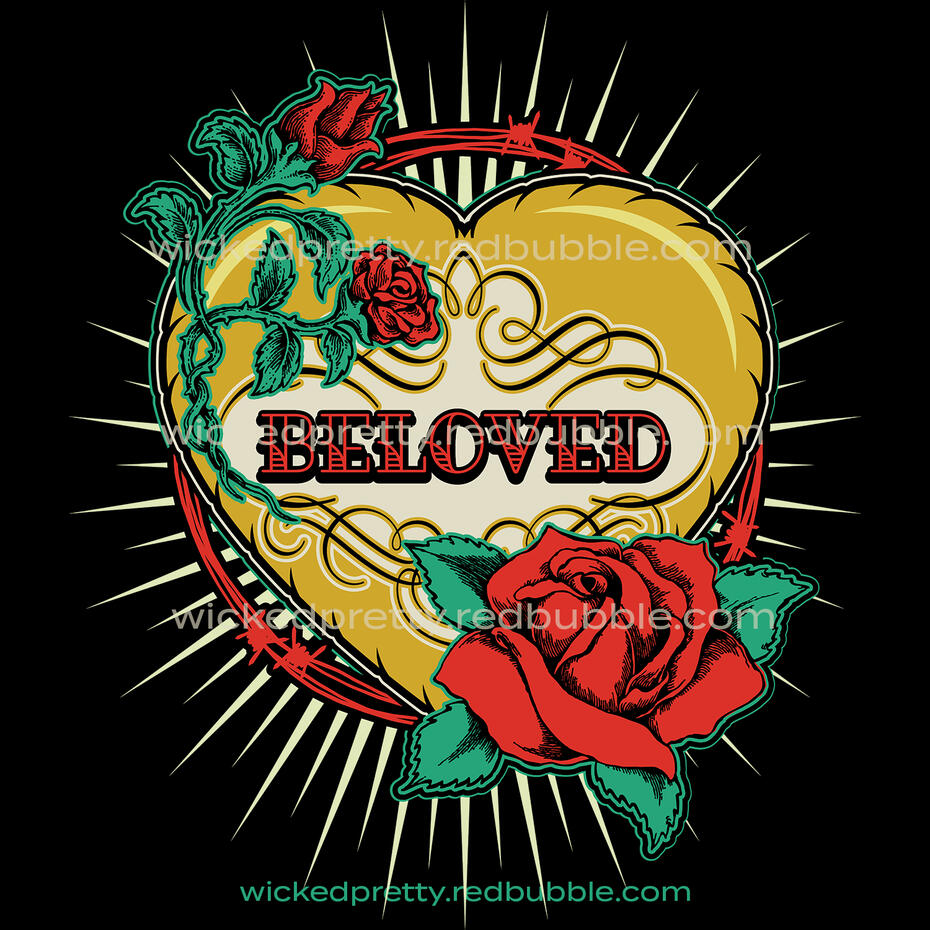 Beloved Tattoo Heart