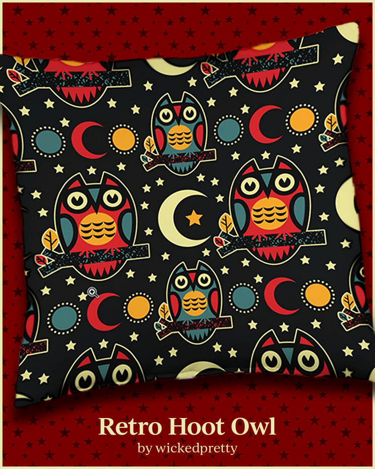 Retro Hoot Owl