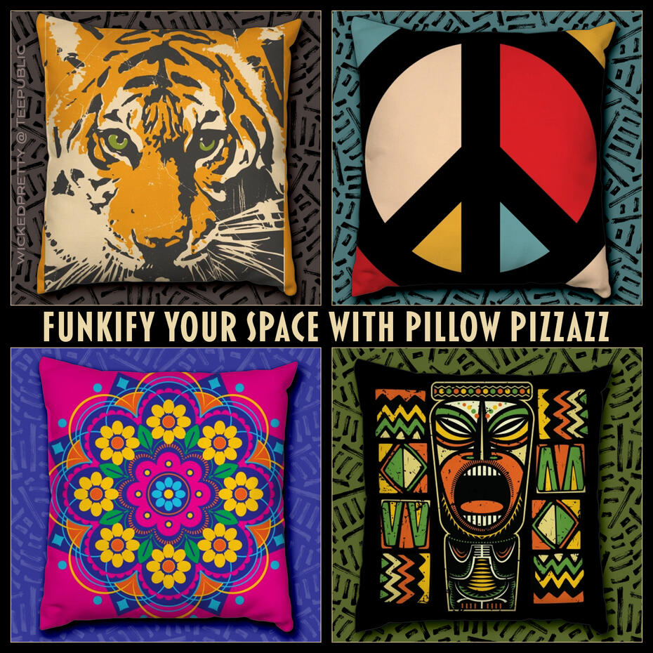 Funkify Your Space with Pillow Pizzazz