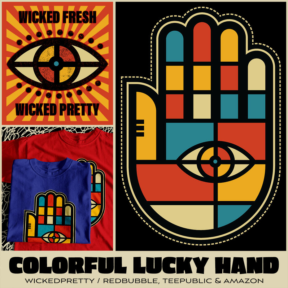 Colorful Lucky Hand