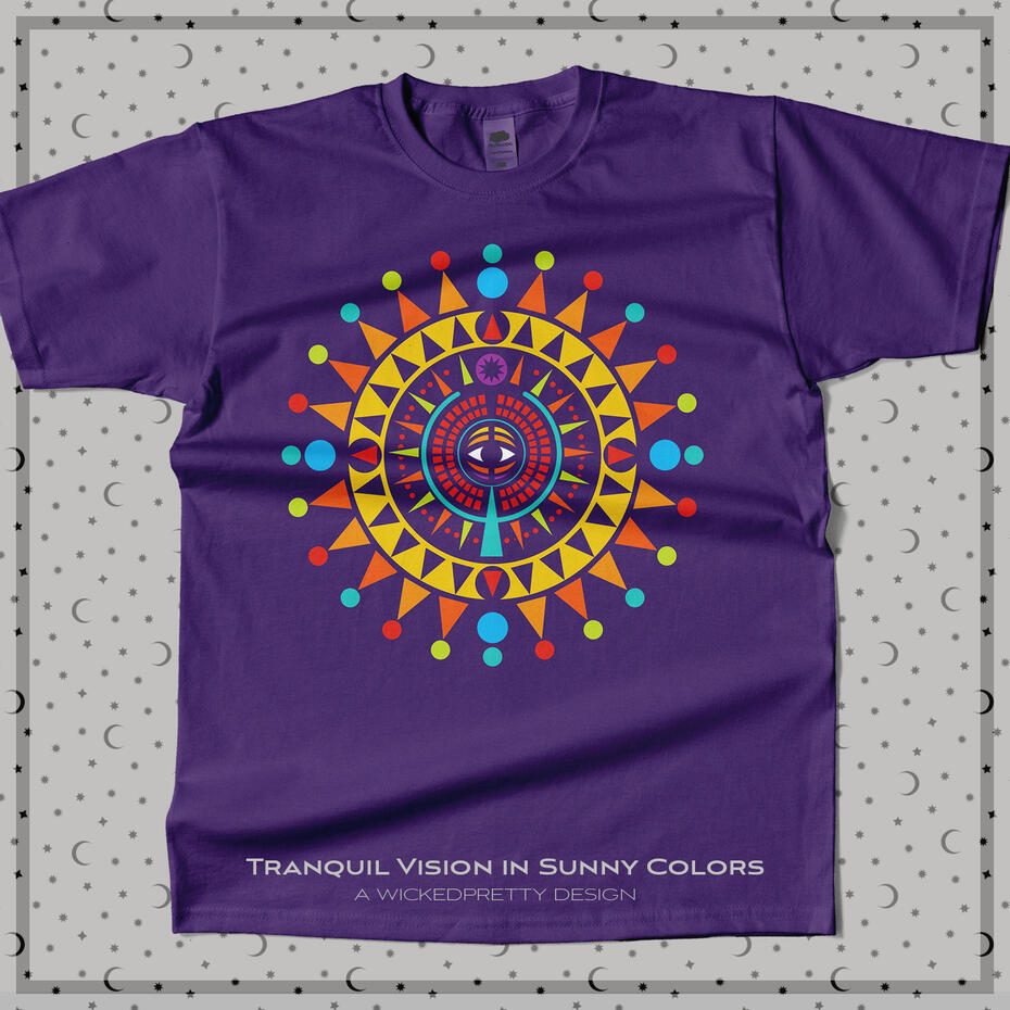 Tranquil Vision in Sunny Colors