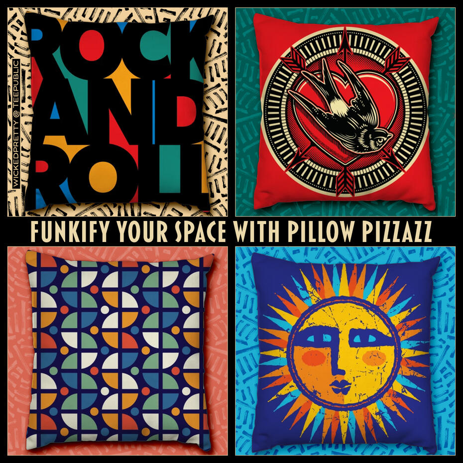 Funkify Your Space with Pillow Pizzazz
