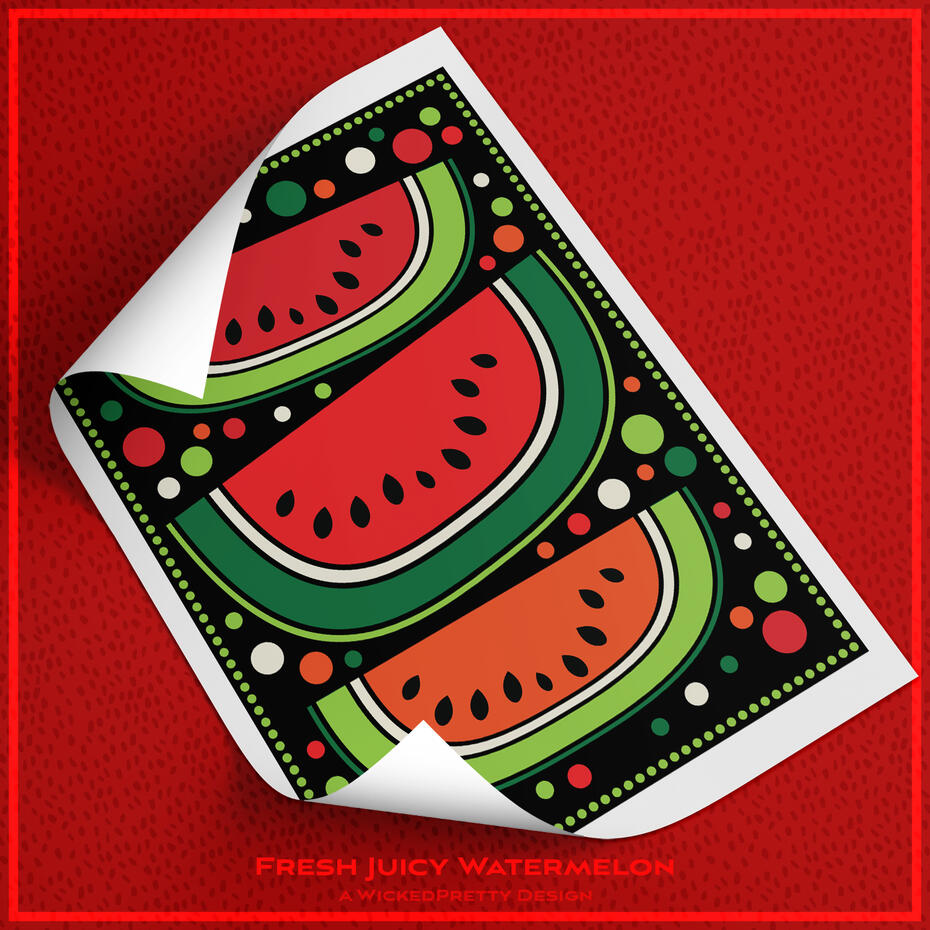 Fresh Juicy Watermelon