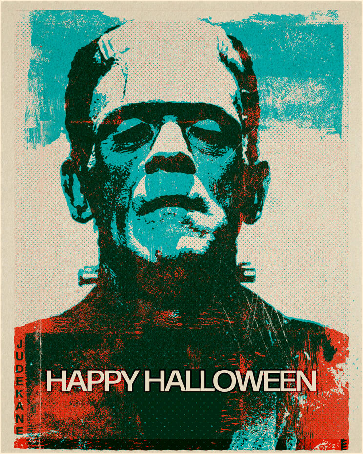 Frankenstein graphic by Jude Kane