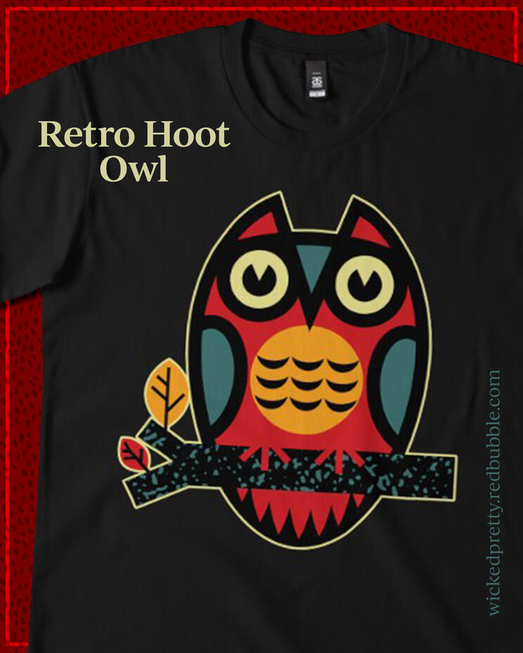 Retro Hoot Owl