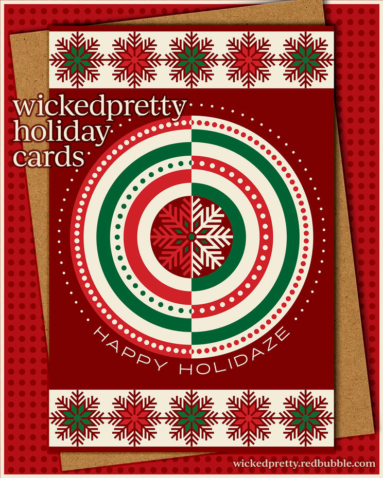 Happy Holidaze! / Greeting Card