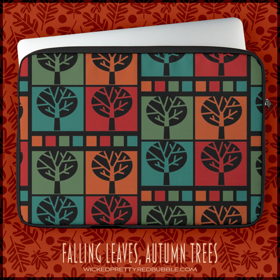 Falling Leaves, Autumn Trees