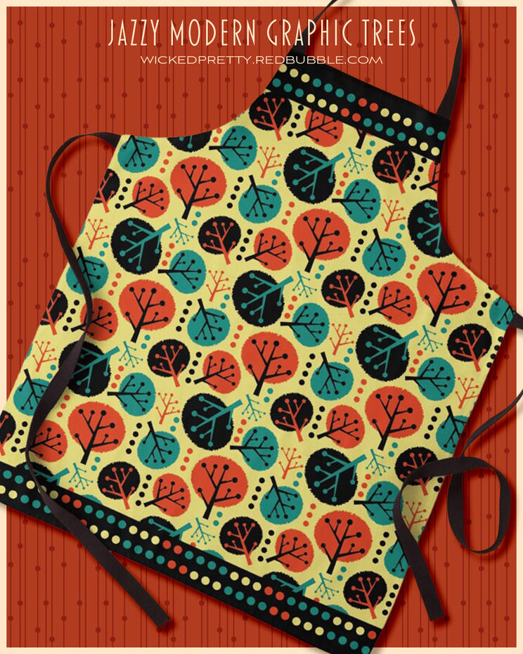 Jazzy Modern Graphic Trees