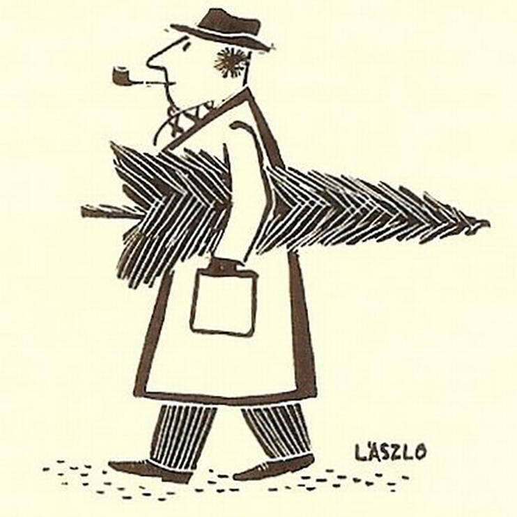 Portable Christmas Tree - Laszlo, 1950