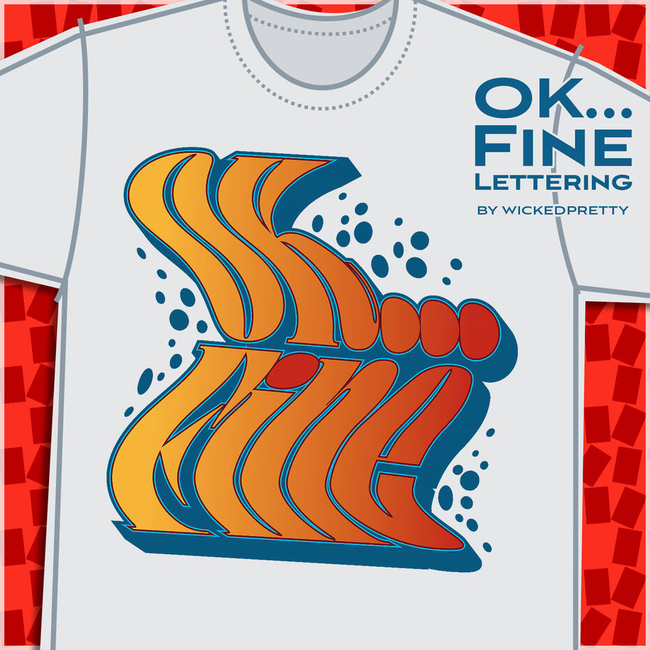 OK… Fine Lettering